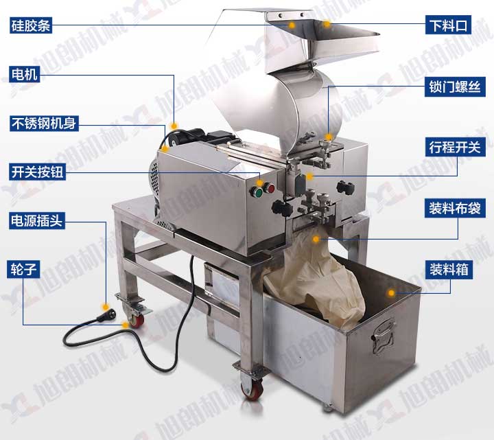 不锈钢破碎机结构